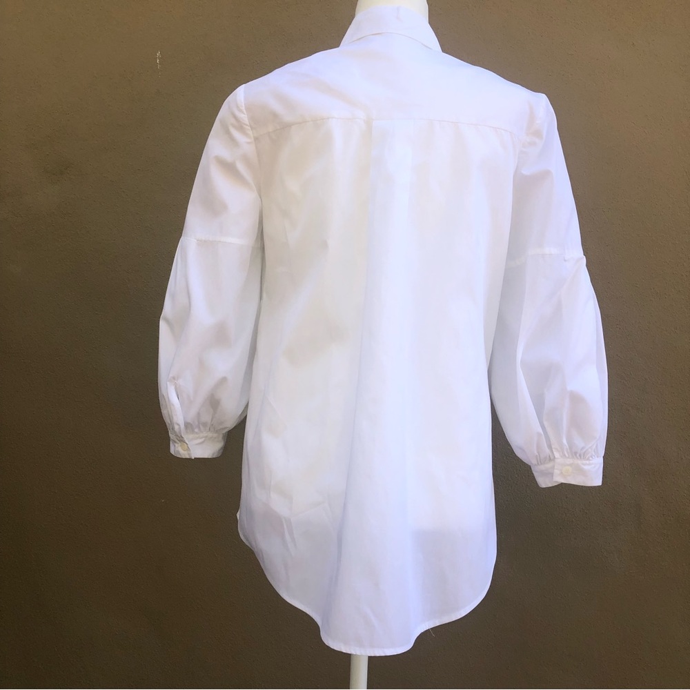 🔥STUNNING DVF white blouse size 8 price firm! - Picture 7 of 12